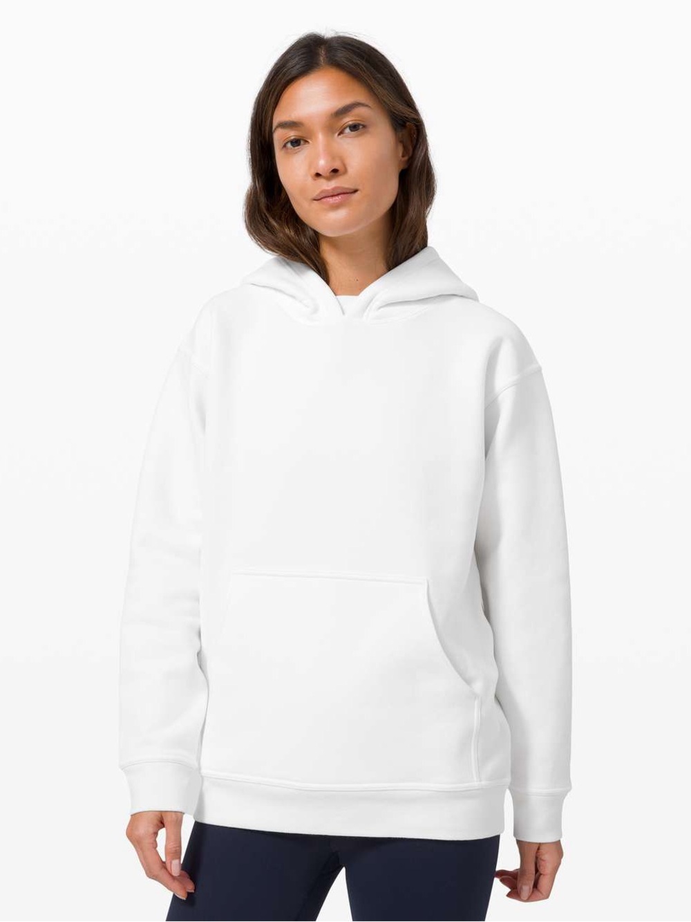 NEW Lululemon All Yours Hoodie *Fleece White 6
